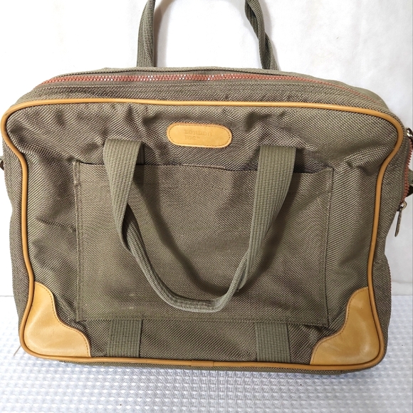 London Fog Bags London Fog Two Tone Messenger Laptop Travel Bag